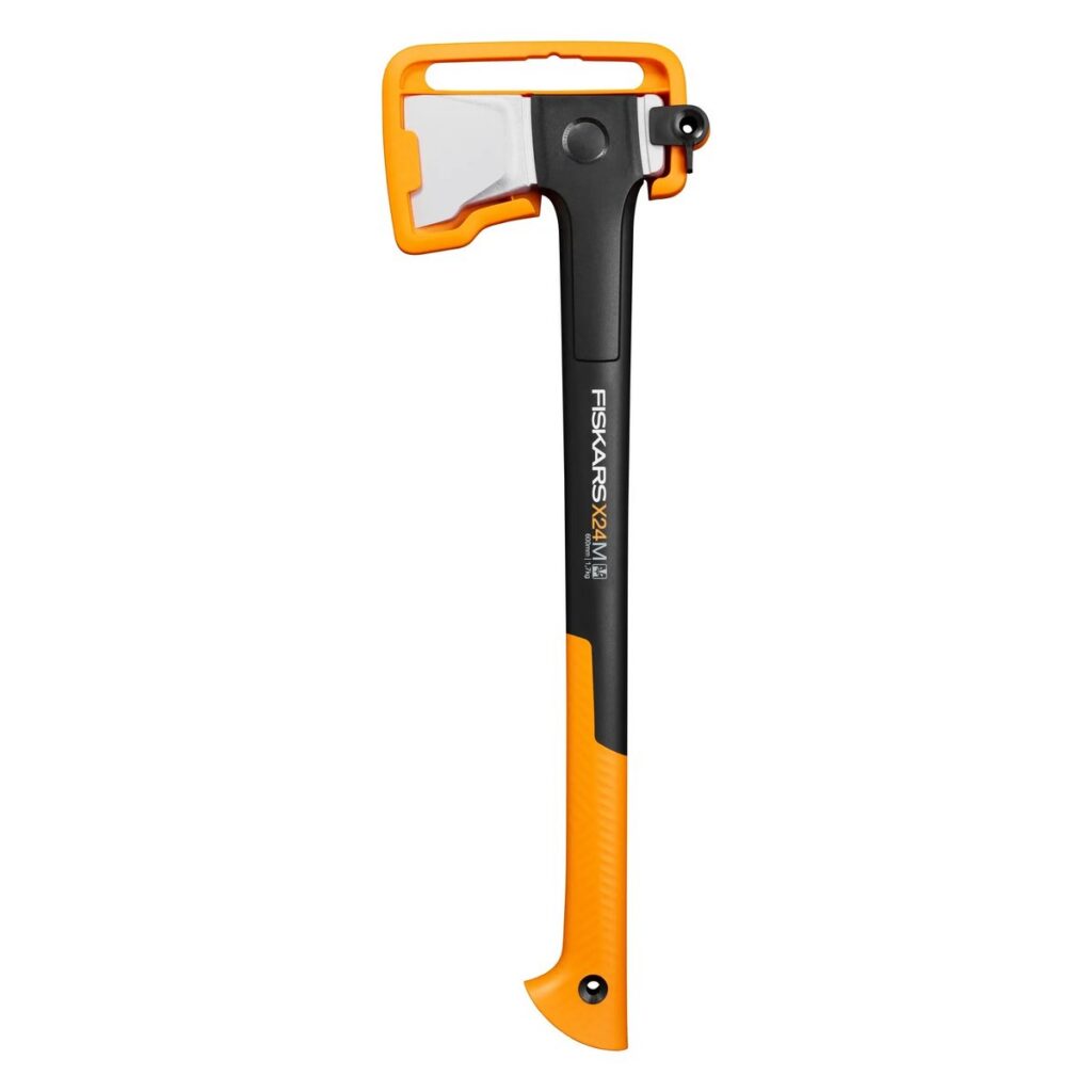 Fiskars X-series X24 (M) 1069106 – štiepacia sekera 60 cm s ochranným puzdrom na čepeľ