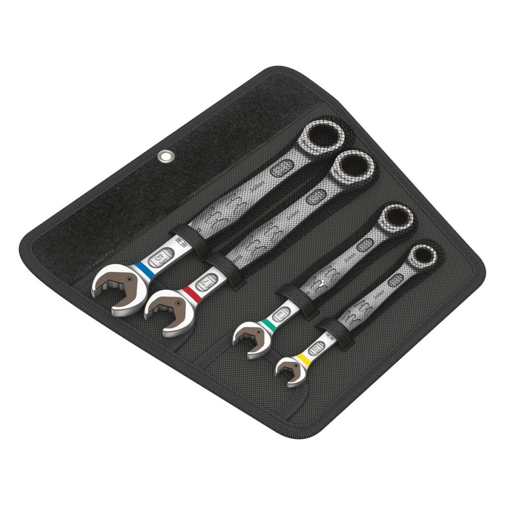 Wera 6000 Joker 4 Set 1 (05073290001) – 4-dielna sada račňových očkoplochých kľúčov 10, 13, 17 a 19 mm