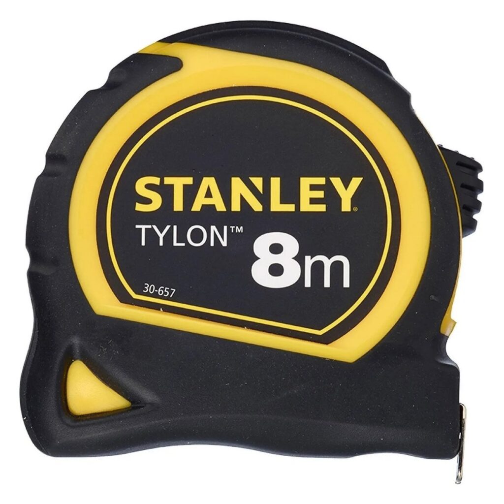 Stanley Tylon (0-30-687 / 0-30-697 / 0-30-657) – zvinovací meter s gumovým puzdrom, dĺžka 3 / 5 / 8 m