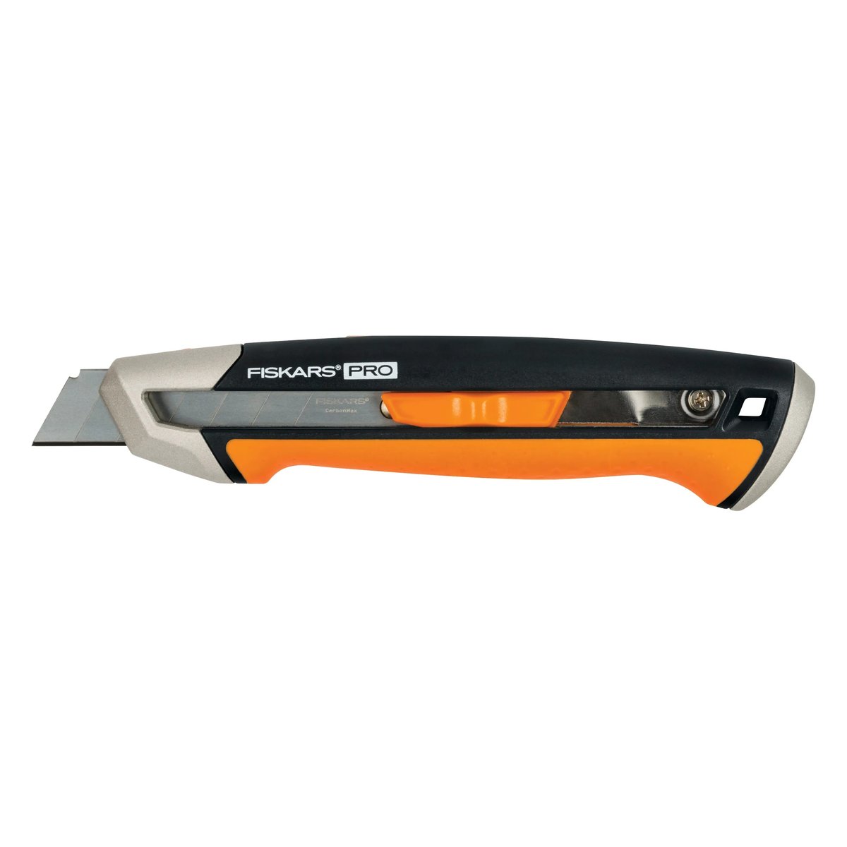 Fiskars CarbonMax 1027227 – odlamovací nôž 18 mm s prednou výmenou čepelí a odlamovačom